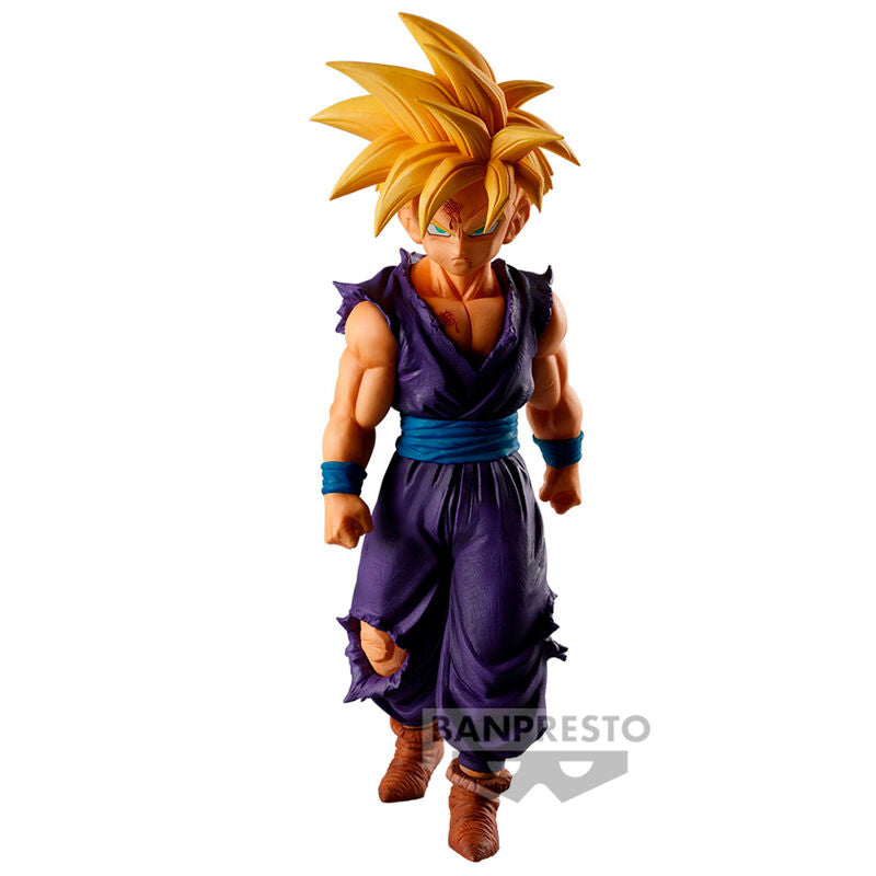 Figura banpresto dragon ball z solid edge works super saiyan son gohan