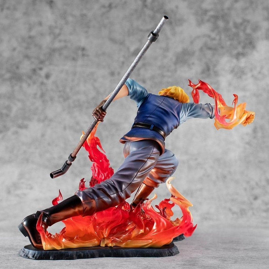 Figura megahouse one piece sabo fire fist inheritance pop edicion limitada