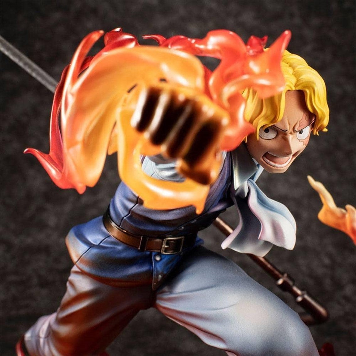 Figura megahouse one piece sabo fire fist inheritance pop edicion limitada
