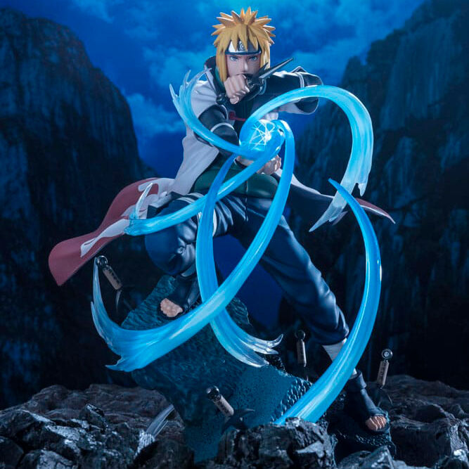 Figura tamashii nations naruto shippuden figuarts zero minato namikaze