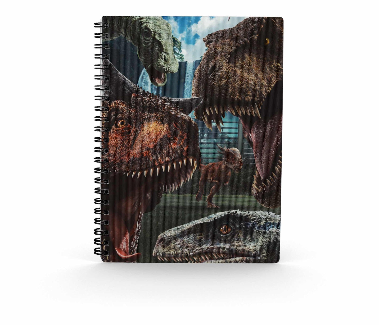 Libreta sd toys efecto 3d selfie jurassic world Frikytopia