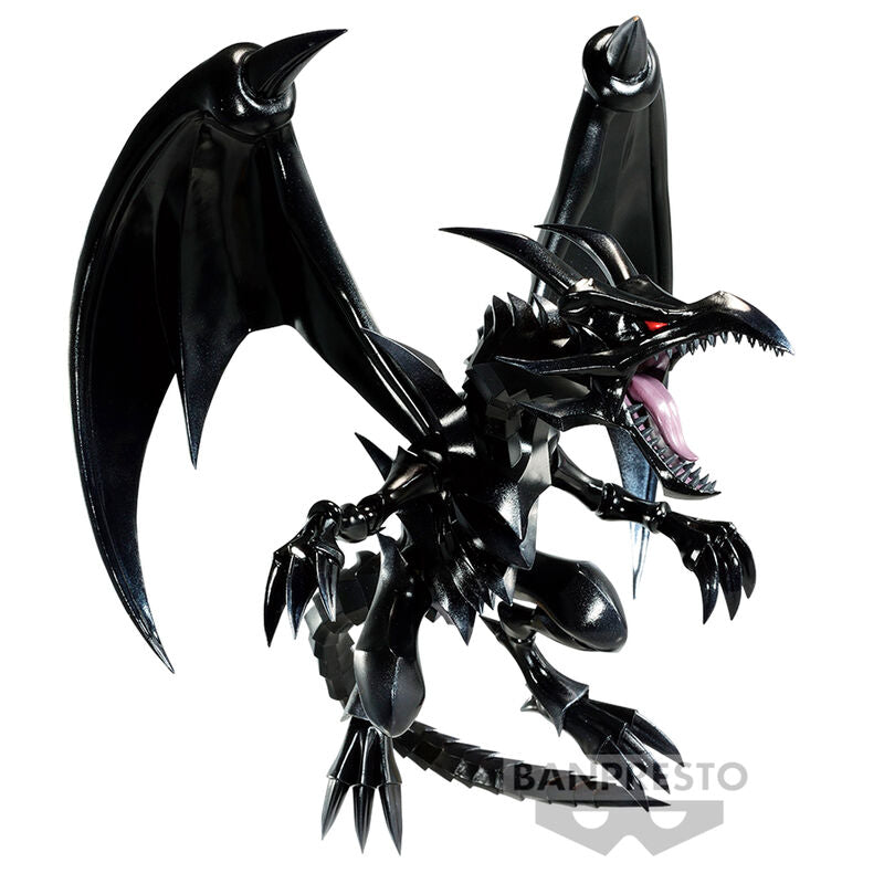 Figura banpresto yu gi oh duel monsters dragon negro de ojos rojos