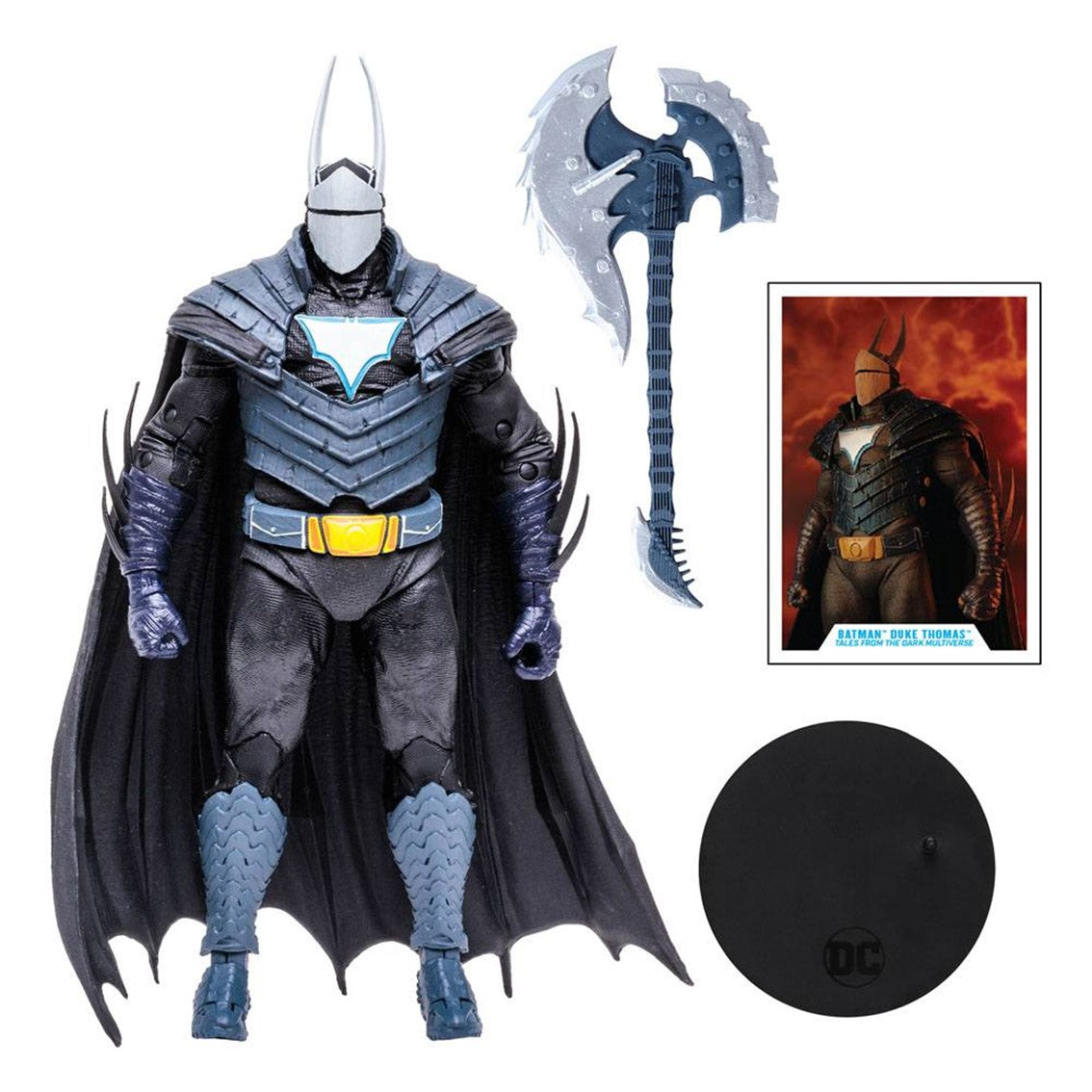 Figura mcfarlane toys dc multiverse batman duke thomas 18cm