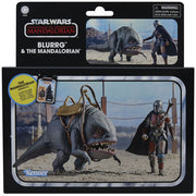 Set 2 figuras Blurrg y Mandalorian Star Wars The Mandalorian 9.5cm