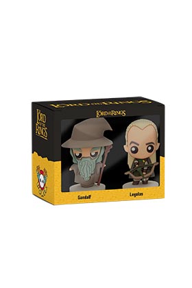 Set 2 figuras sd toys pokis el senor de los anillos gandalf y legolas Frikytopia