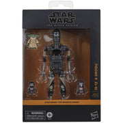 Figura hasbro star wars mandalorian black series ig-12 grogu