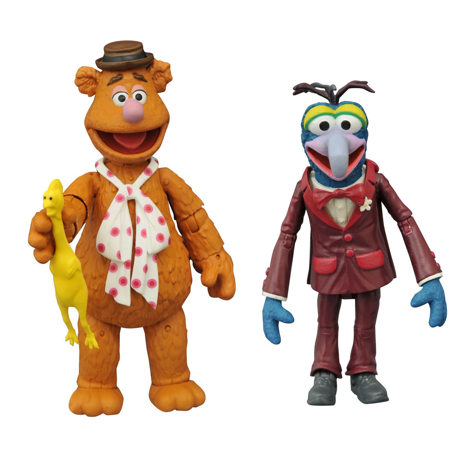 Set 2 figuras diamond select the muppets gonzo y animal Frikytopia