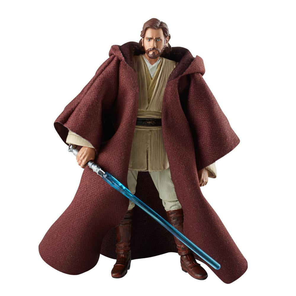 Figura hasbro obi wan kenobi sw el ataque de los clones star wars vintage