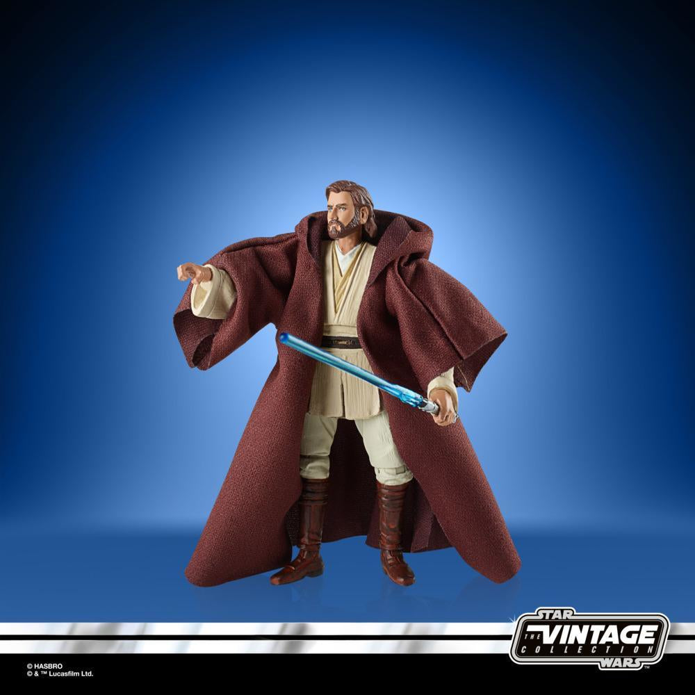 Figura hasbro obi wan kenobi sw el ataque de los clones star wars vintage