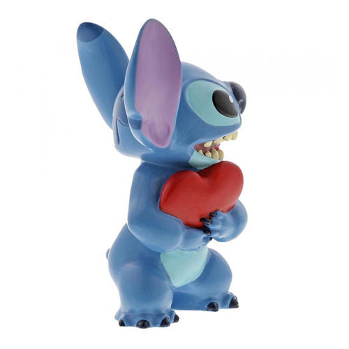 Figura enesco disney lilo stitch stitch con corazon