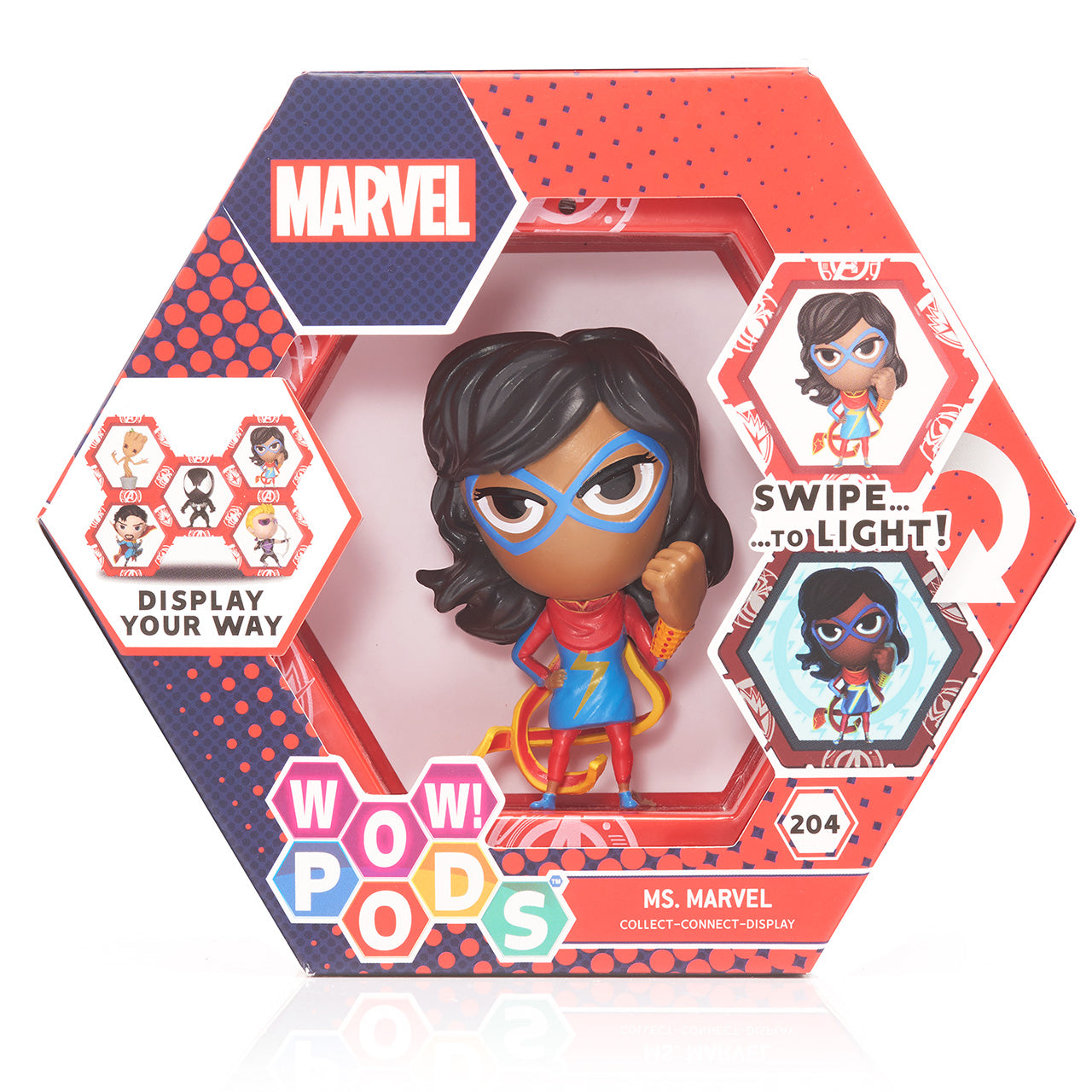 Figura wow pod marvel ms marvel Frikytopia