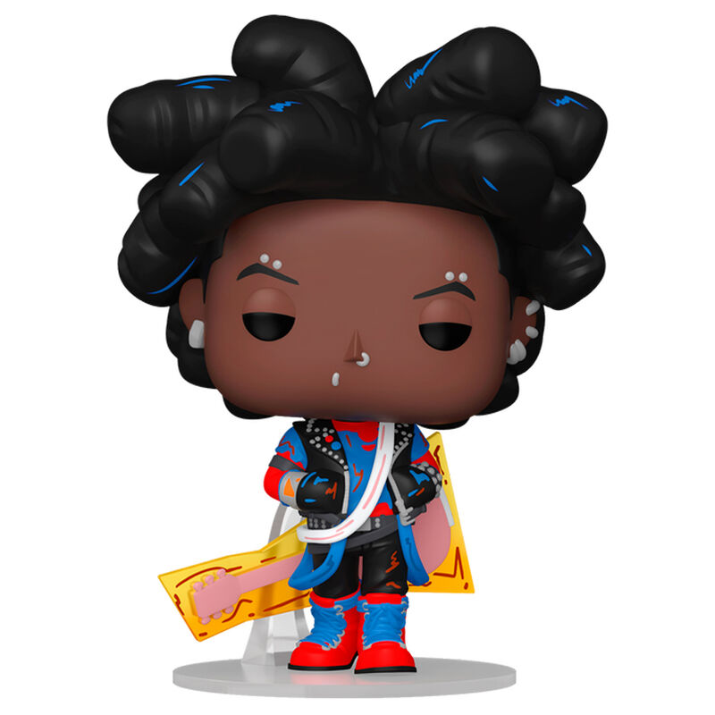 Funko pop spiderman across spider verse spider punk
