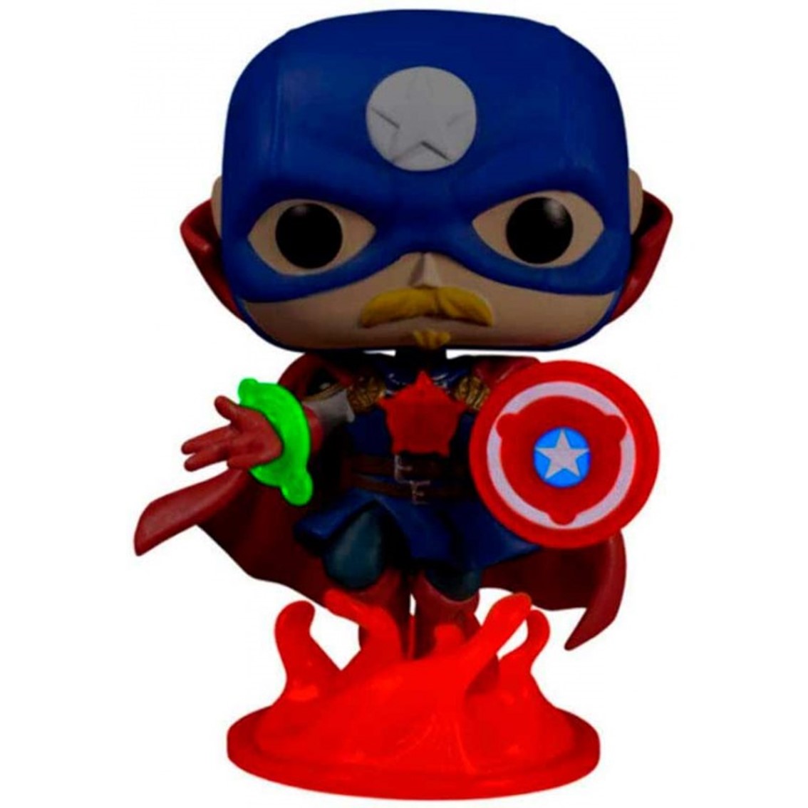 Funko pop marvel infinity warps soldado supremo glow in the dark