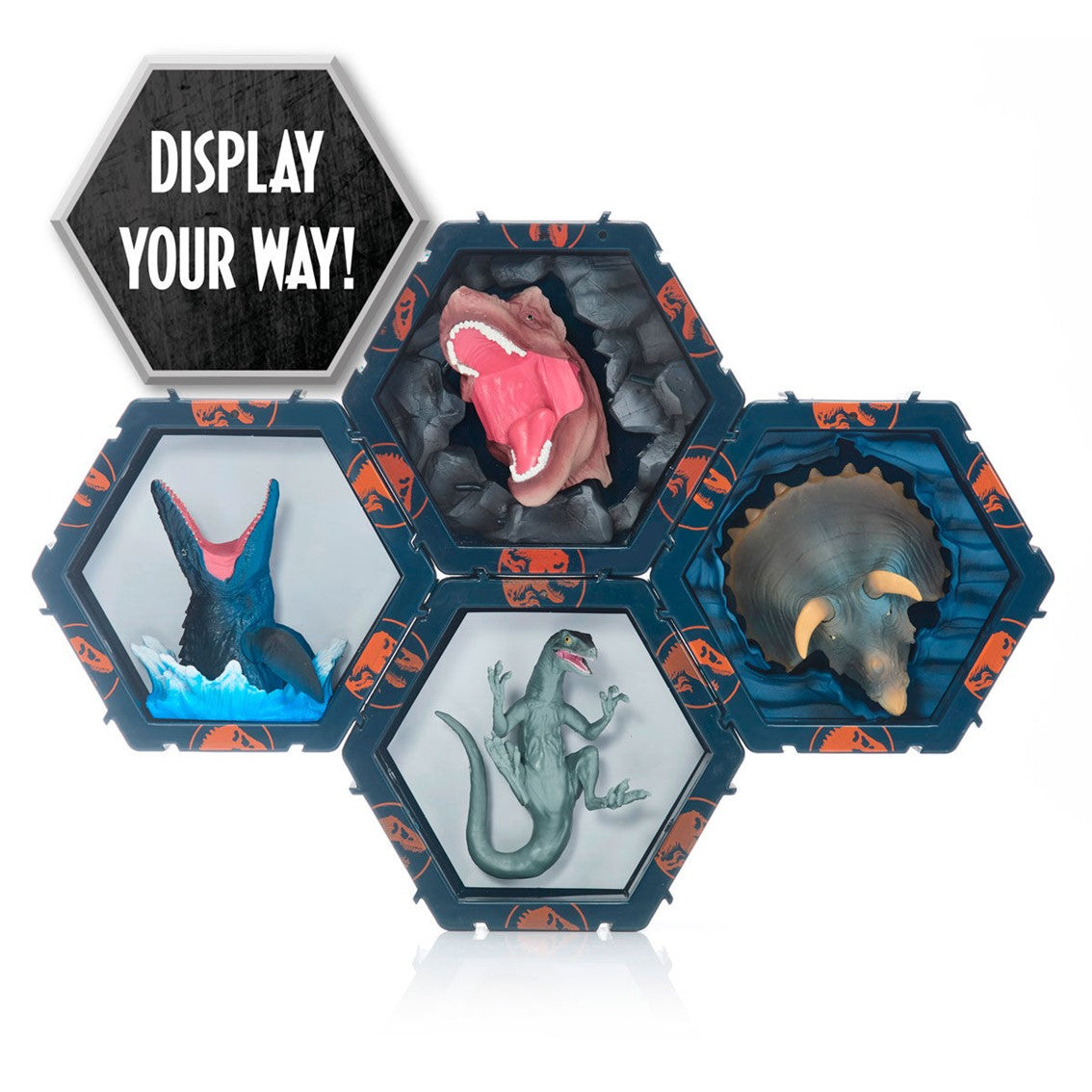 Figura wow pod jurassic world dominion triceratops