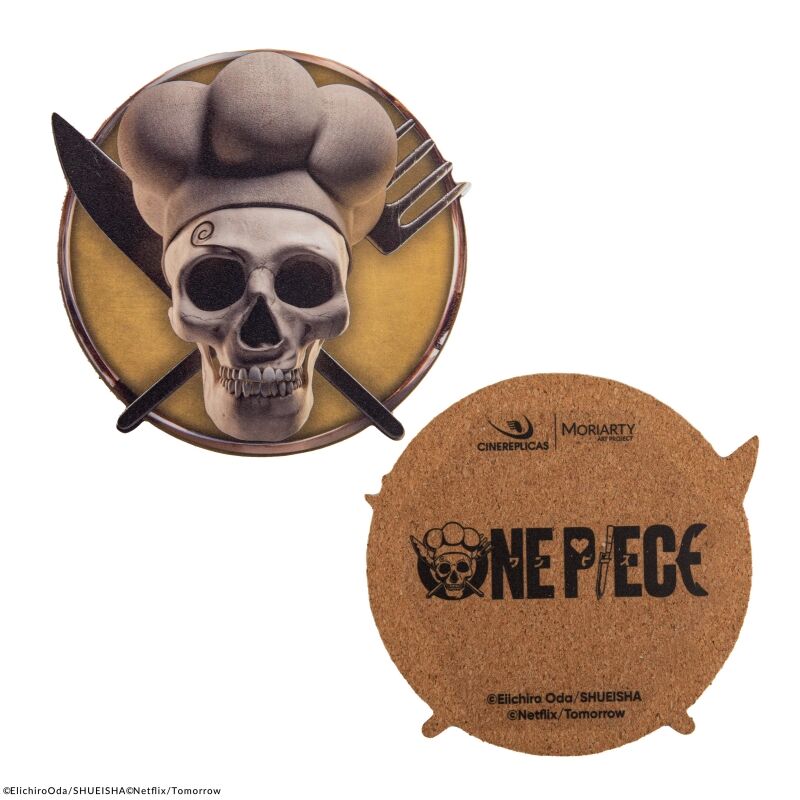 Set 4 posavasos cinereplicas one piece 2