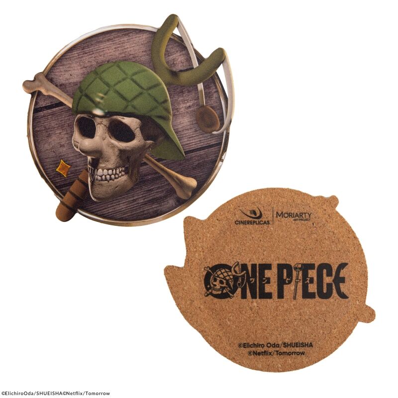 Set 4 posavasos cinereplicas one piece 2