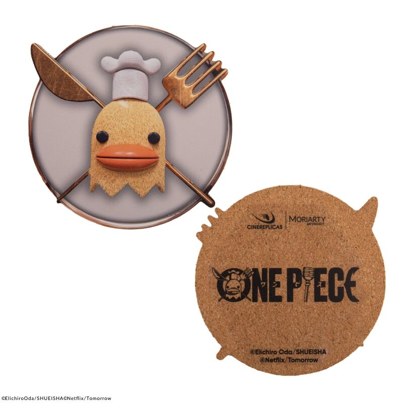 Set 4 posavasos cinereplicas one piece 2