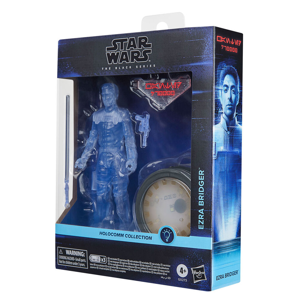 Star Wars Black Series Holocomm Collection Figura Ezra Bridger 15cm