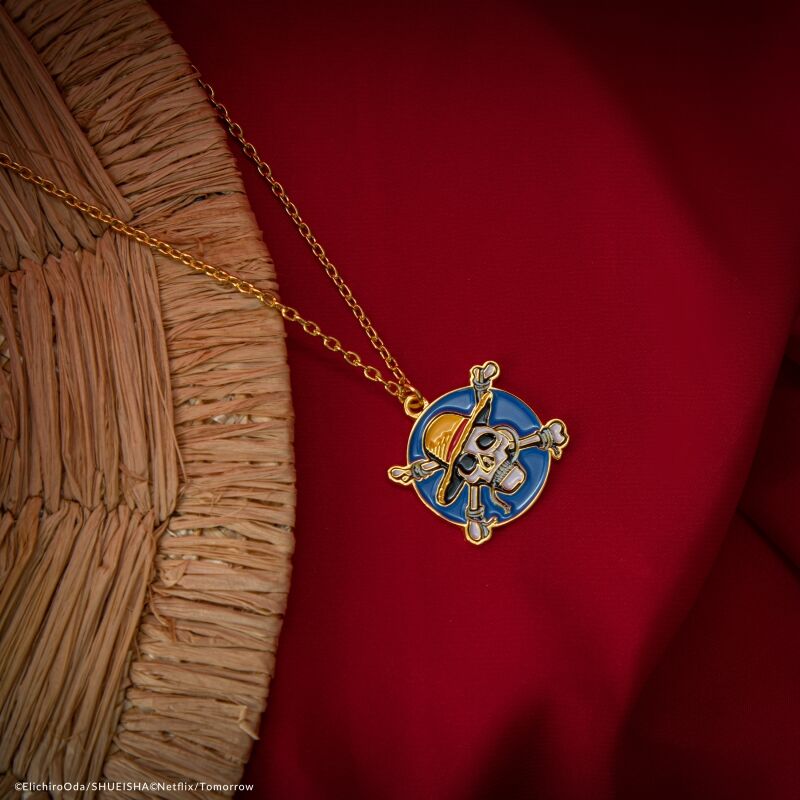 Collar cinereplicas one piece monkey d luffy logo