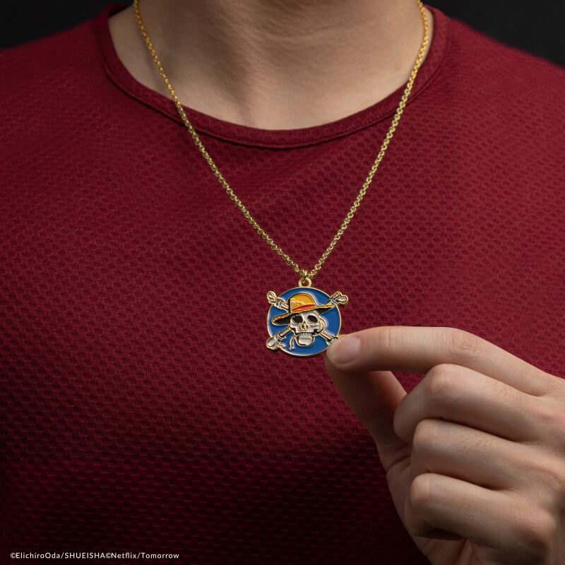 Collar cinereplicas one piece monkey d luffy logo