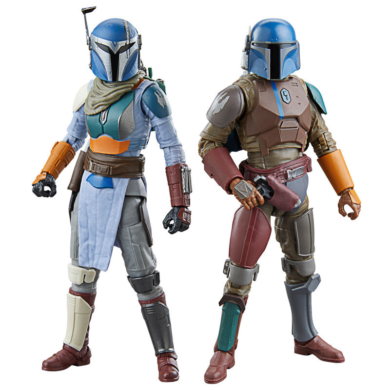 Star Wars Mandalorian Black Series Pack 2 Figuras Mandalorian y Paz Vizla