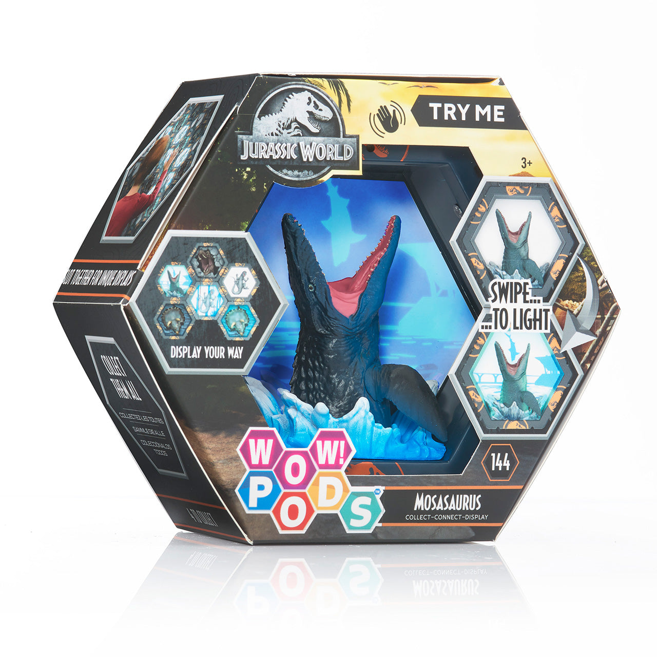 Figura wow pod jurassic world dominion mosasaurus