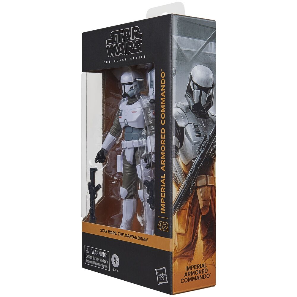 Star Wars Mandalorian Black Series Figura Imperial Armored Commando