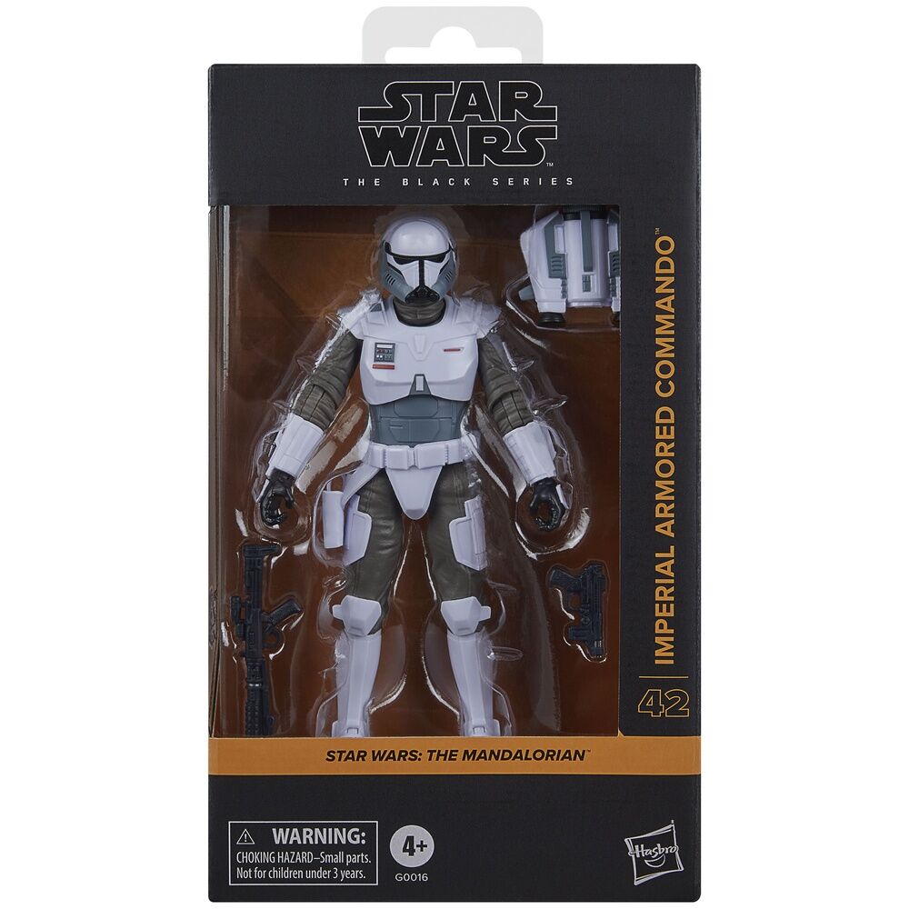 Star Wars Mandalorian Black Series Figura Imperial Armored Commando