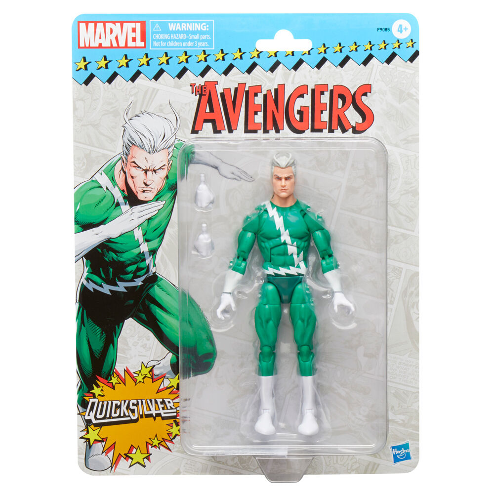 Figura Quicksilver Vengadores Avengers Marvel 15cm hasbro