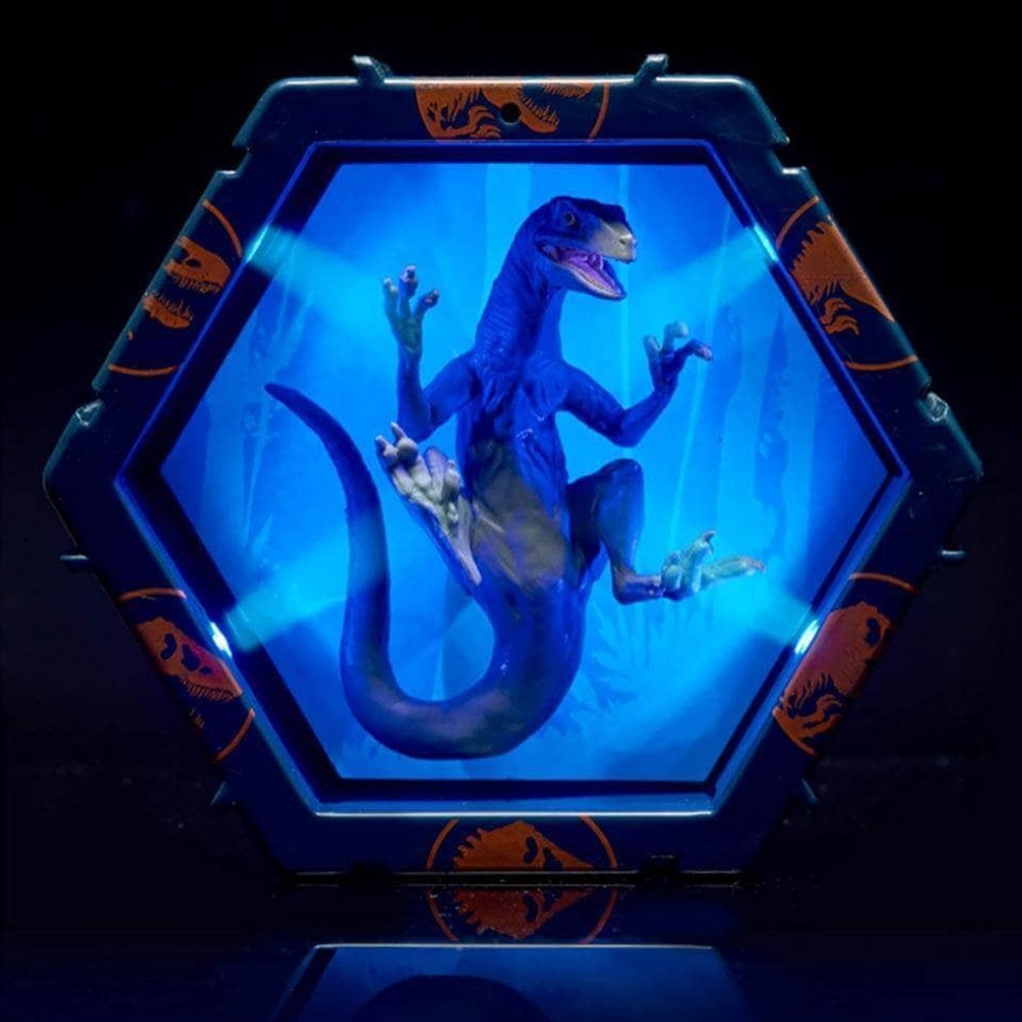 Figura wow pod jurassic world dominion blue