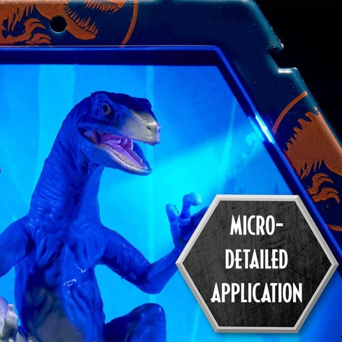 Figura wow pod jurassic world dominion blue