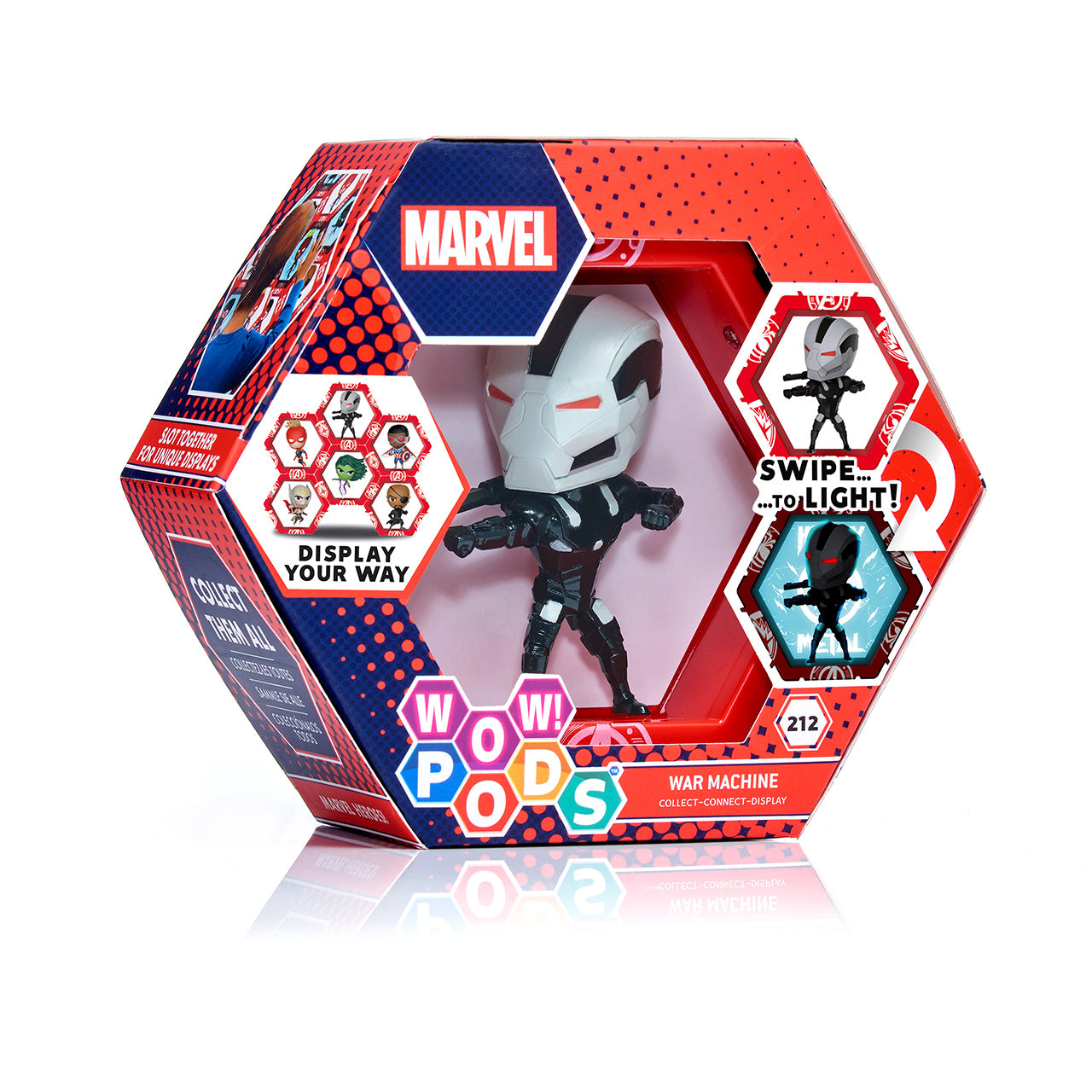 Figura wow pod marvel war machine Frikytopia