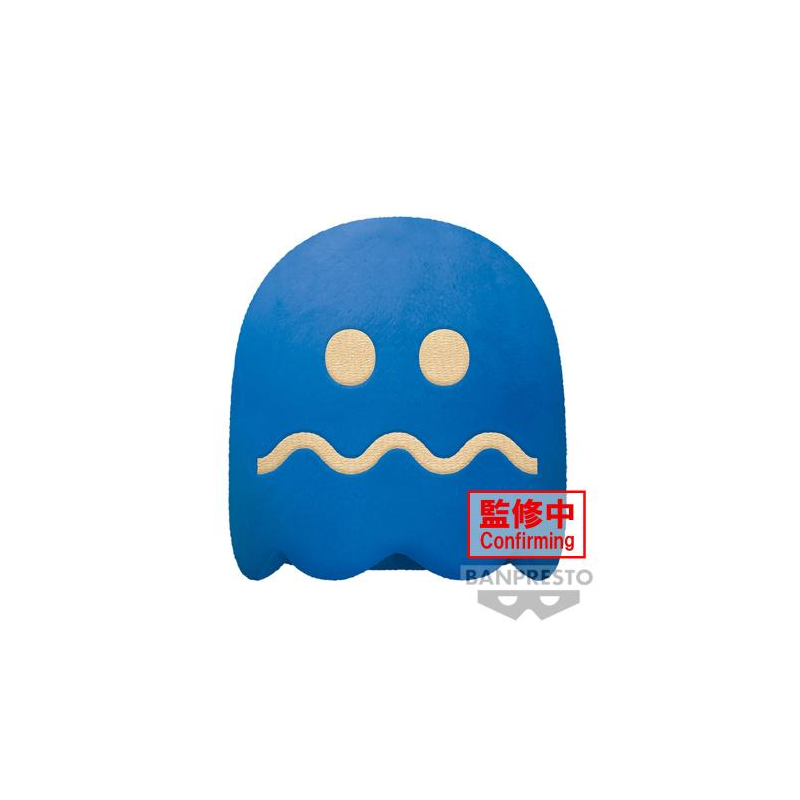 Peluche banpresto pac man super big plush blue ghost