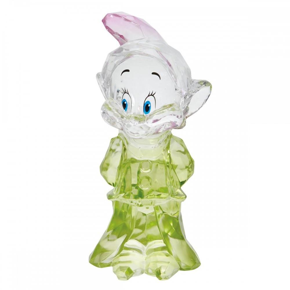 Figura enesco disney cristal blancanieves enanito dopey