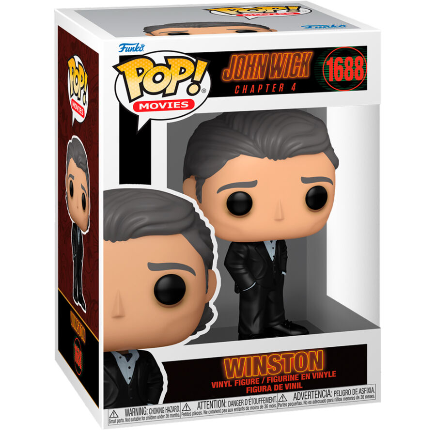 John Wick 4 POP Movies Vinyl Figura Winston 9cm