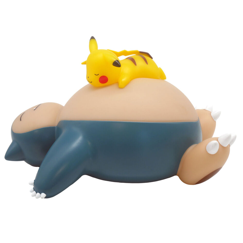 Pokémon Lámpara LED Snorlax y Pikachu Sleeping 25 cm