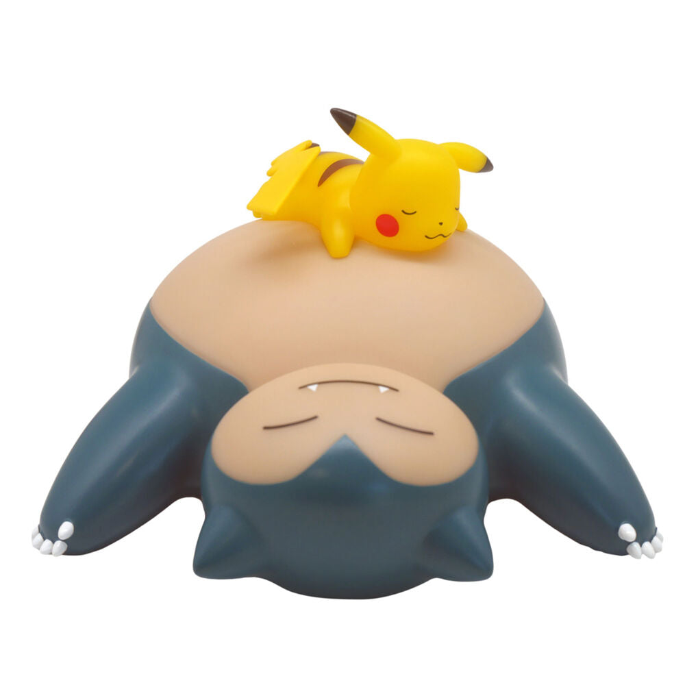 Pokémon Lámpara LED Snorlax y Pikachu Sleeping 25 cm