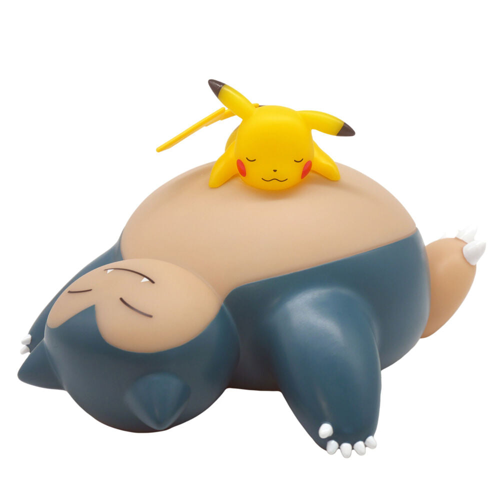 Pokémon Lámpara LED Snorlax y Pikachu Sleeping 25 cm