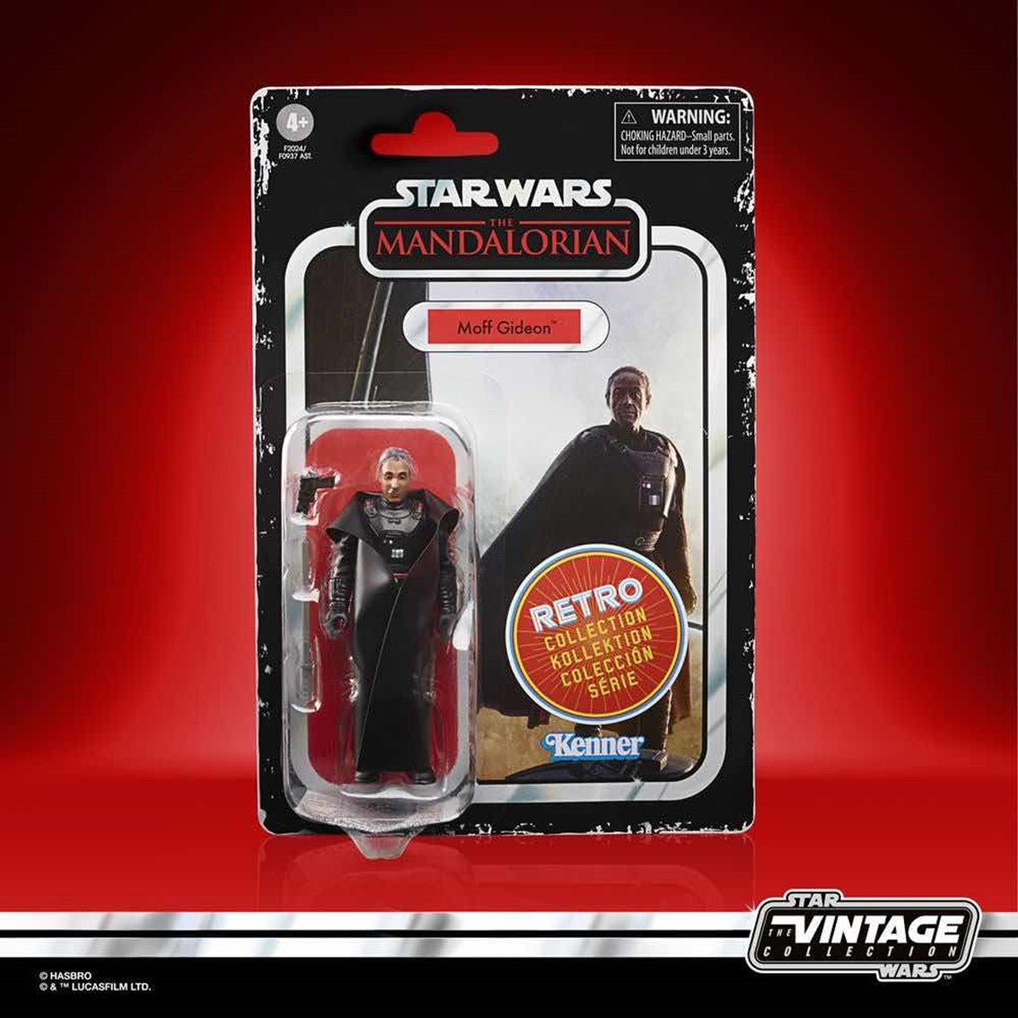 Figura hasbro moff gideon mandalorian star wars