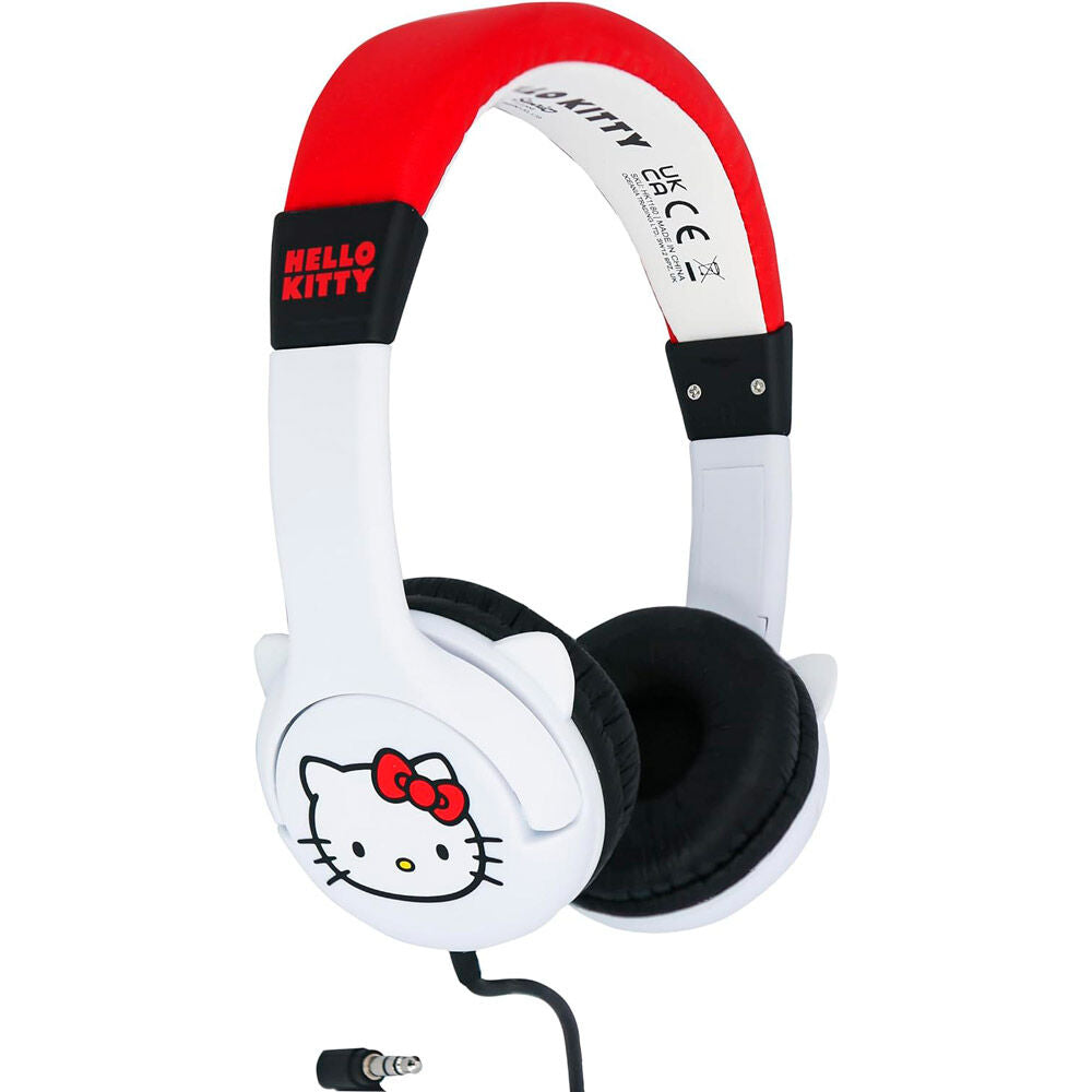 Auriculares infantiles hello kitty