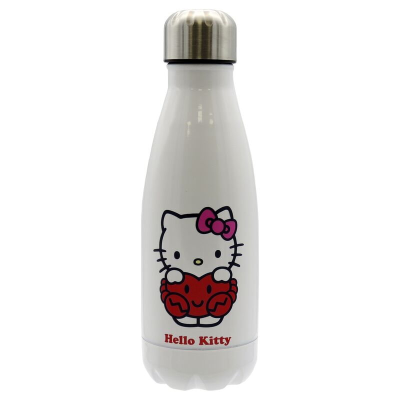 Botella acero inoxidable Cancer Hello Kitty 550ml Frikytopia