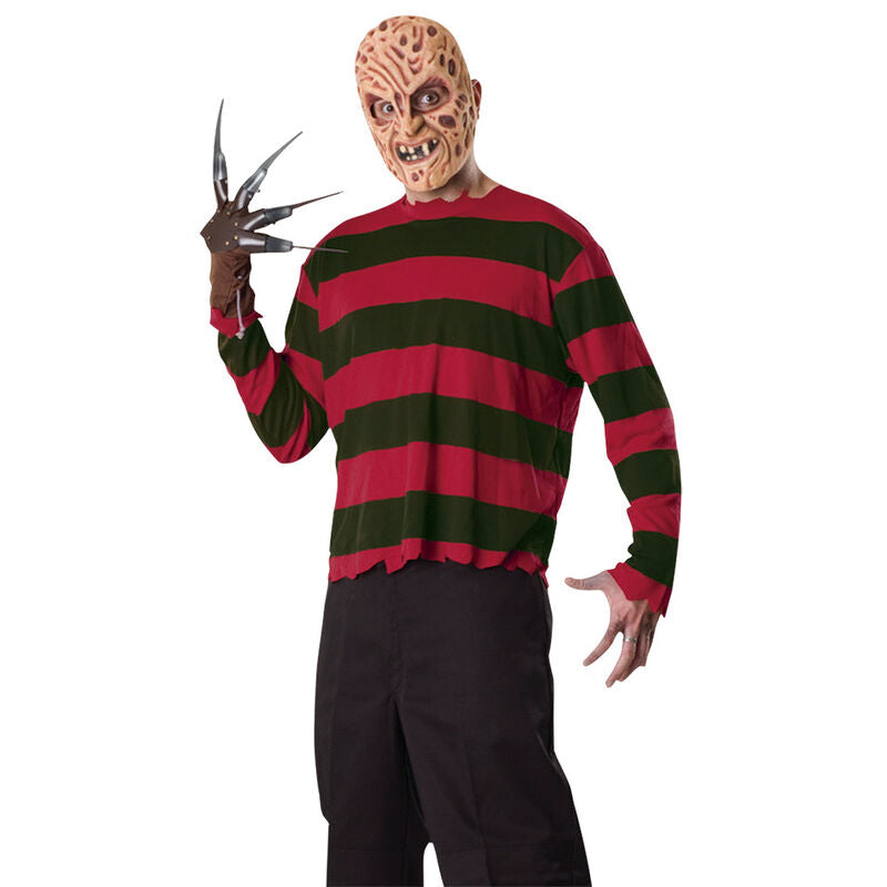 Kit disfraz Freddy Krueger Pesadilla en Elm Street adulto Frikytopia