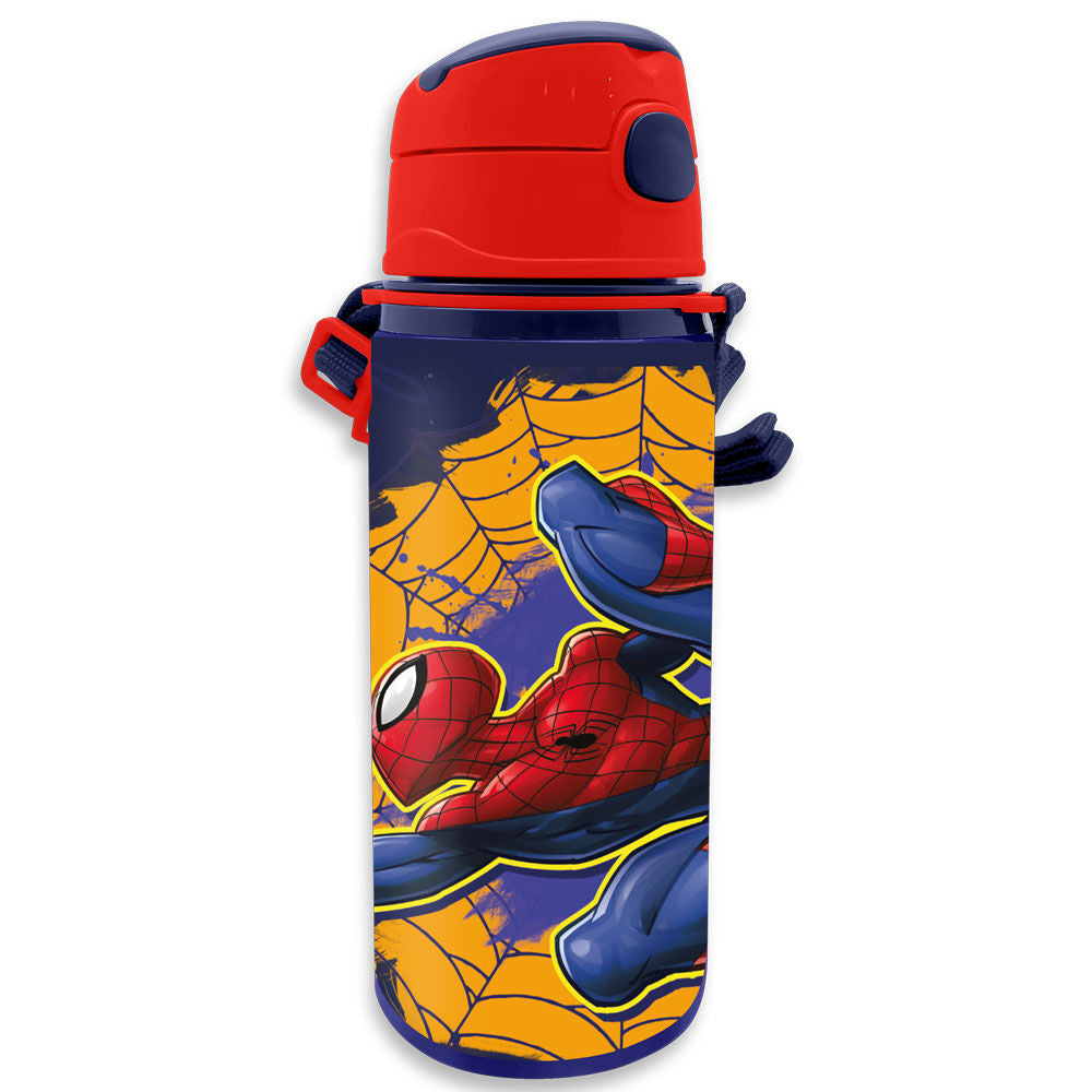 Cantimplora aluminio Spiderman Marvel 600ml Frikytopia