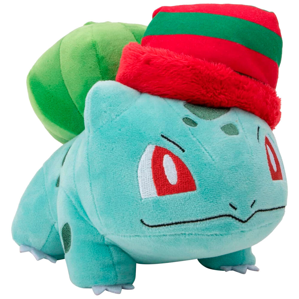 Peluche Bulbasaur Navidad Pokemon 20cm Frikytopia