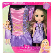 Muneca Rapunzel 38cm + Disfraz Disney