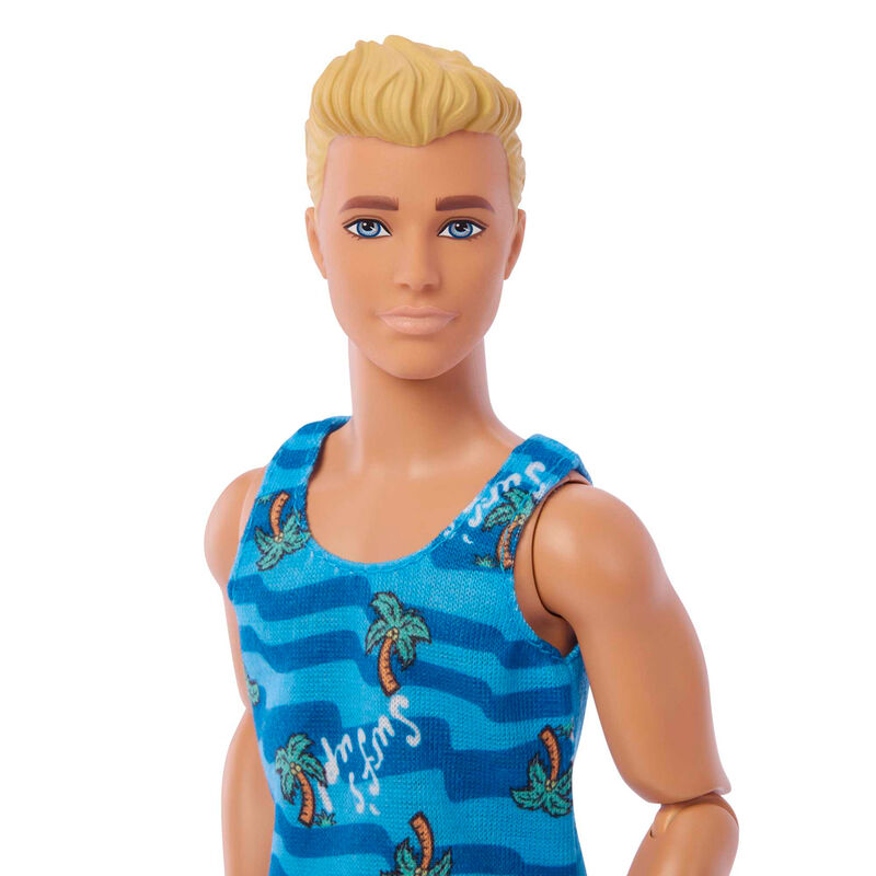 Muneco barbie mattel ken tabla de surf