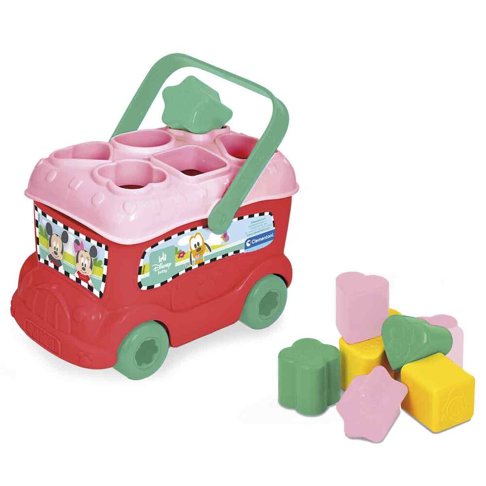 Autobus Formas y Colores Baby Minnie Disney Frikytopia
