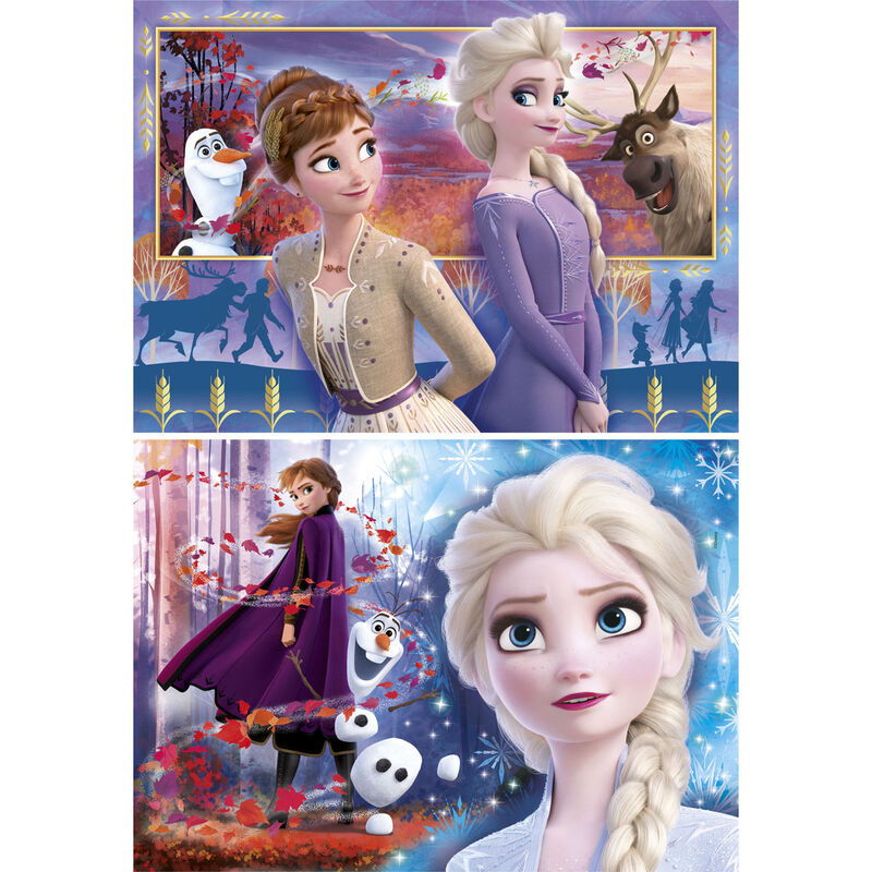 Puzzle Maxi Frozen 2 Disney 2x60pzs Frikytopia