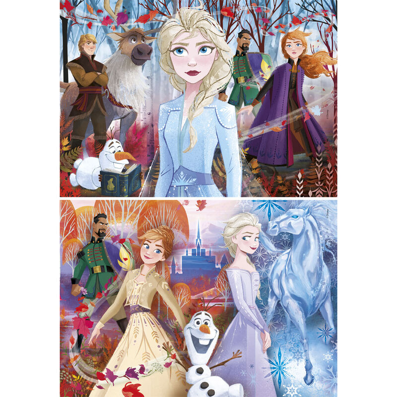 Puzzle Maxi Frozen Disney 2 2x20pzs Frikytopia