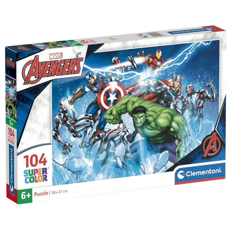 Puzzle Los Vengadores Avengers Marvel 104pzs Frikytopia